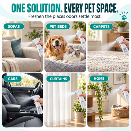 PetMist Pro™ — Blue-Light Pet Odor Eliminator