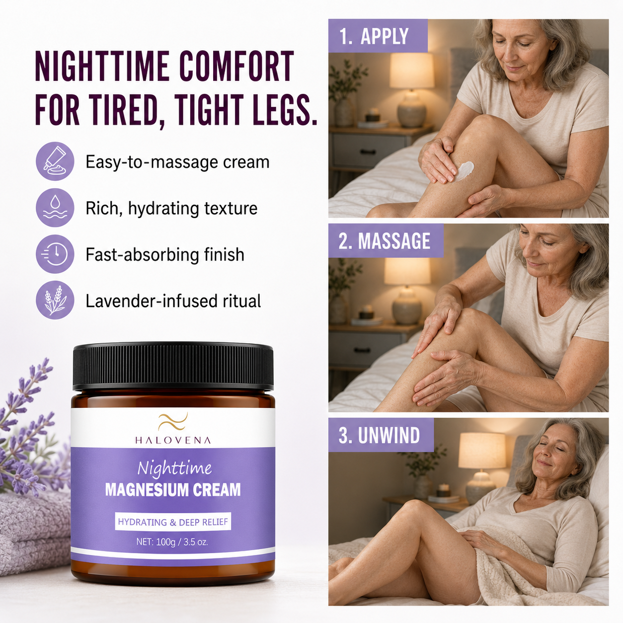 Nighttime Magnesium Cream